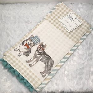 Deborah Connolly home kitchen towels dogs